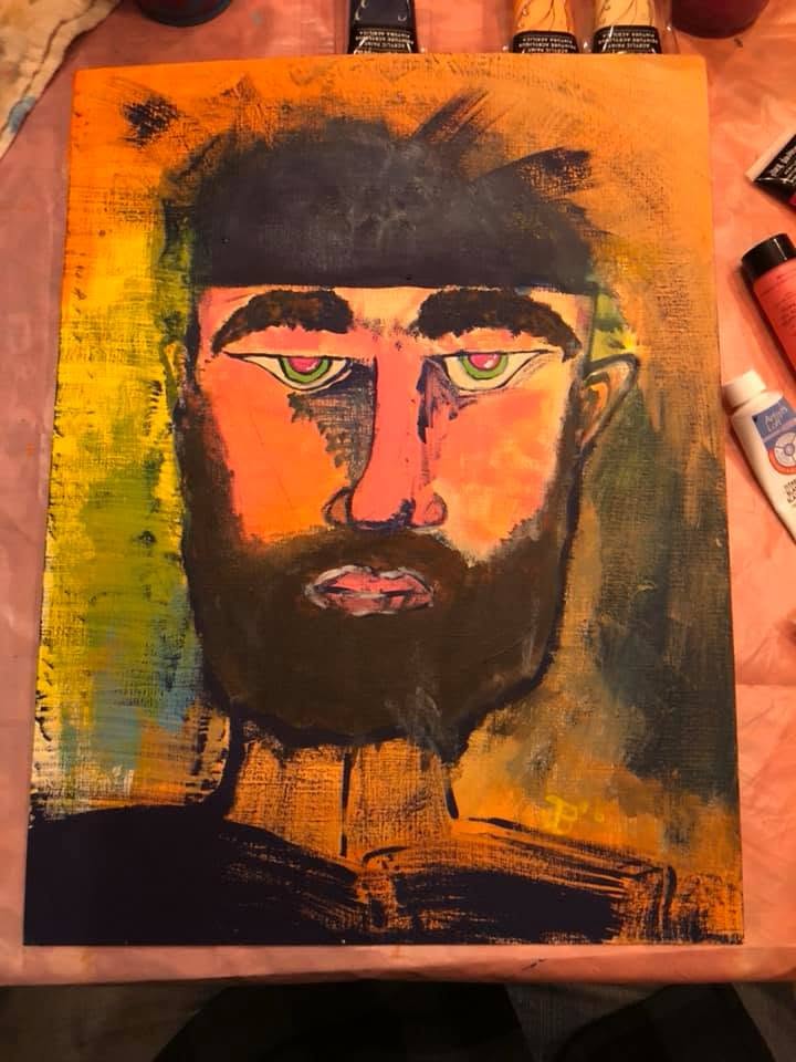 Jon Bailey self-portrait photograph, November 2018